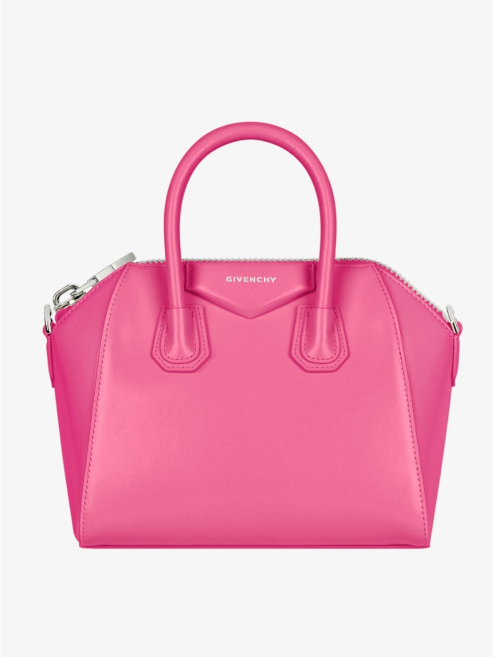 Givenchy Hot Pink Mini Leather Satchel
